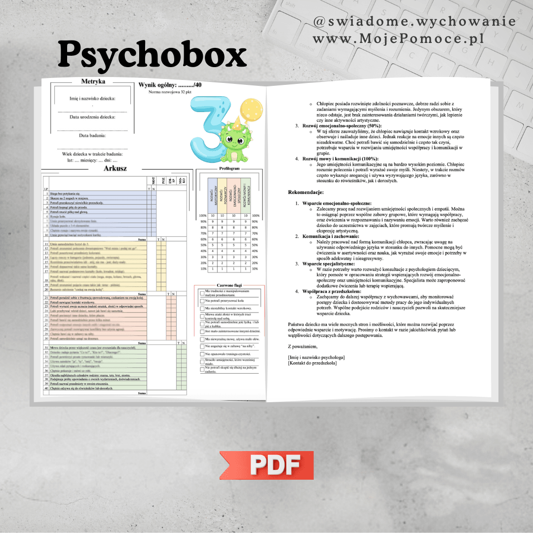 PsychoBox - zestaw Psychologa - obrazek 3
