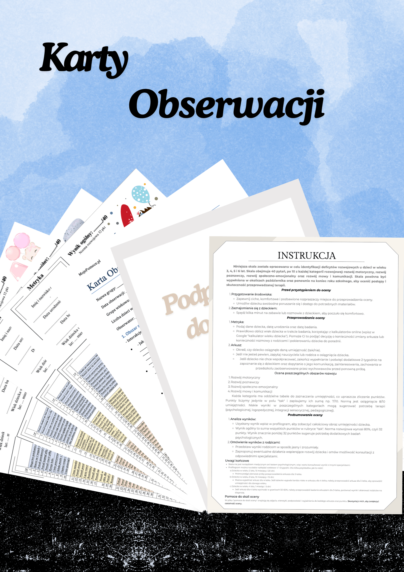 Karty obserwacji psychologicznej