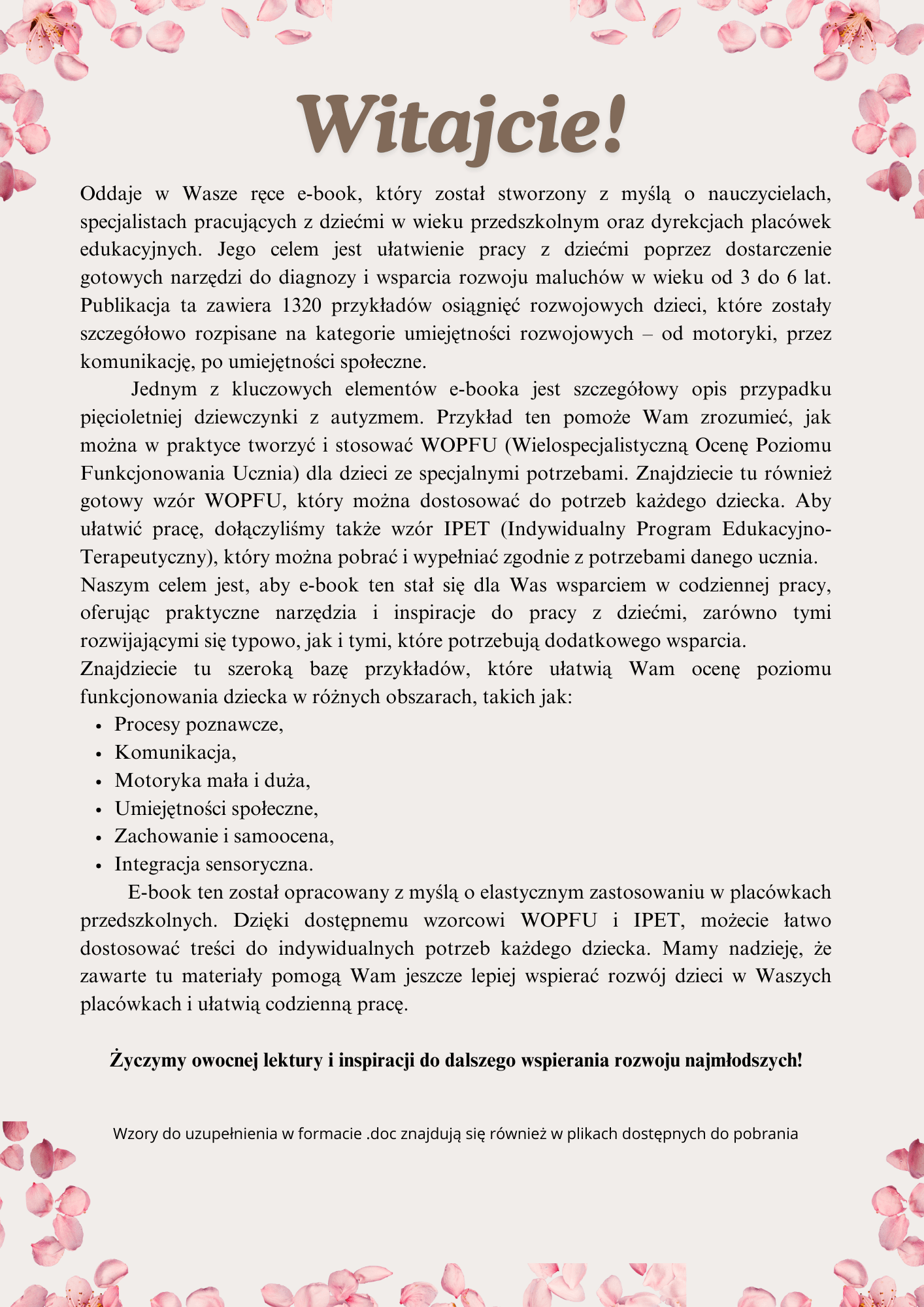 Wzory WOPFU i IPET przedszkole - obrazek 2