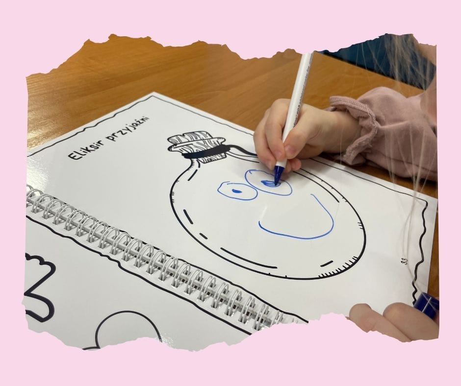 W moich butach… Śladami moich myśli i emocji - Suchościeralny zeszyt ćwiczeń - obrazek 7