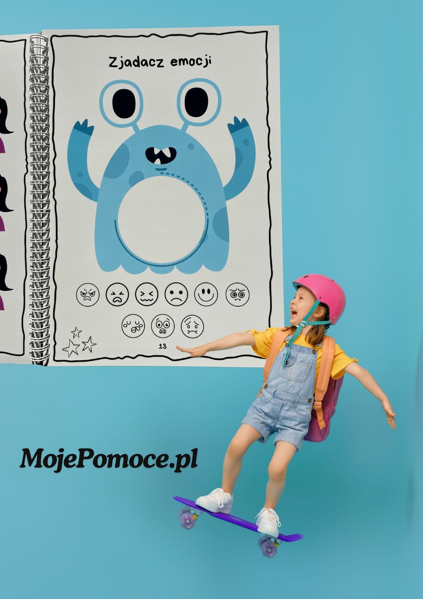 W moich butach… Śladami moich myśli i emocji - Suchościeralny zeszyt ćwiczeń - obrazek 2