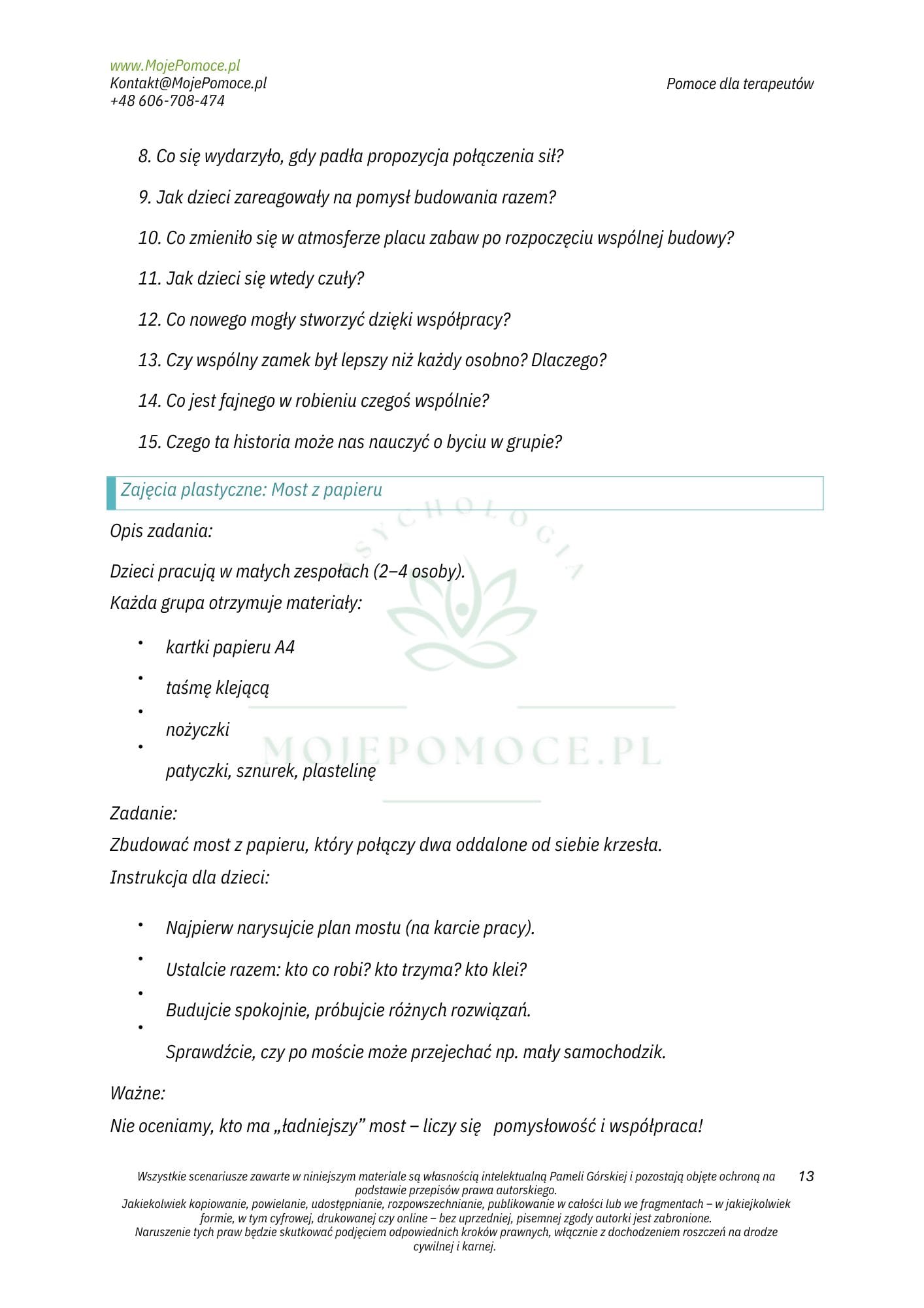 Zgrana Ekipa - 10 scenariuszy budujących relacje 4-8 lat - obrazek 8