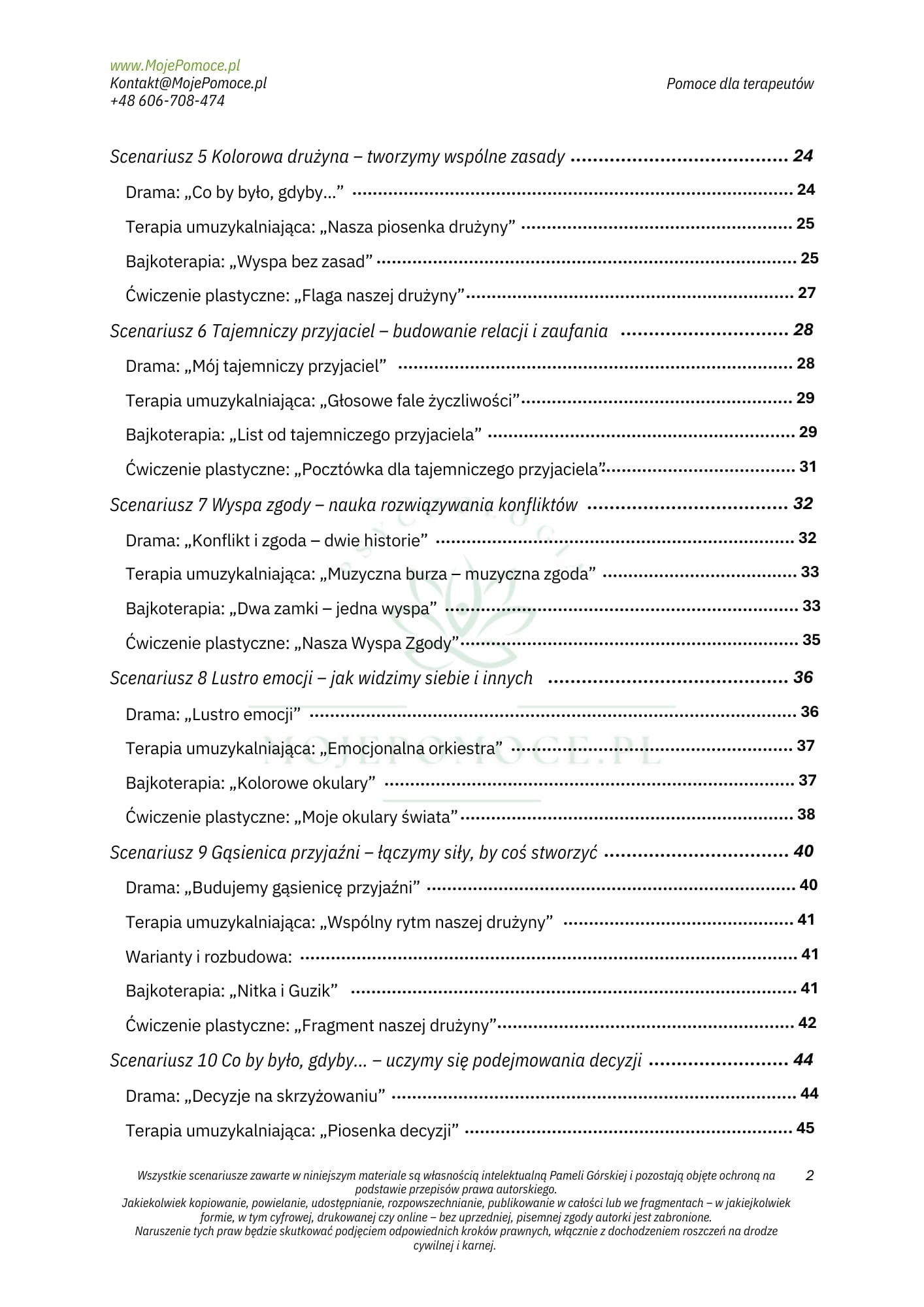 Zgrana Ekipa - 10 scenariuszy budujących relacje 4-8 lat - obrazek 3