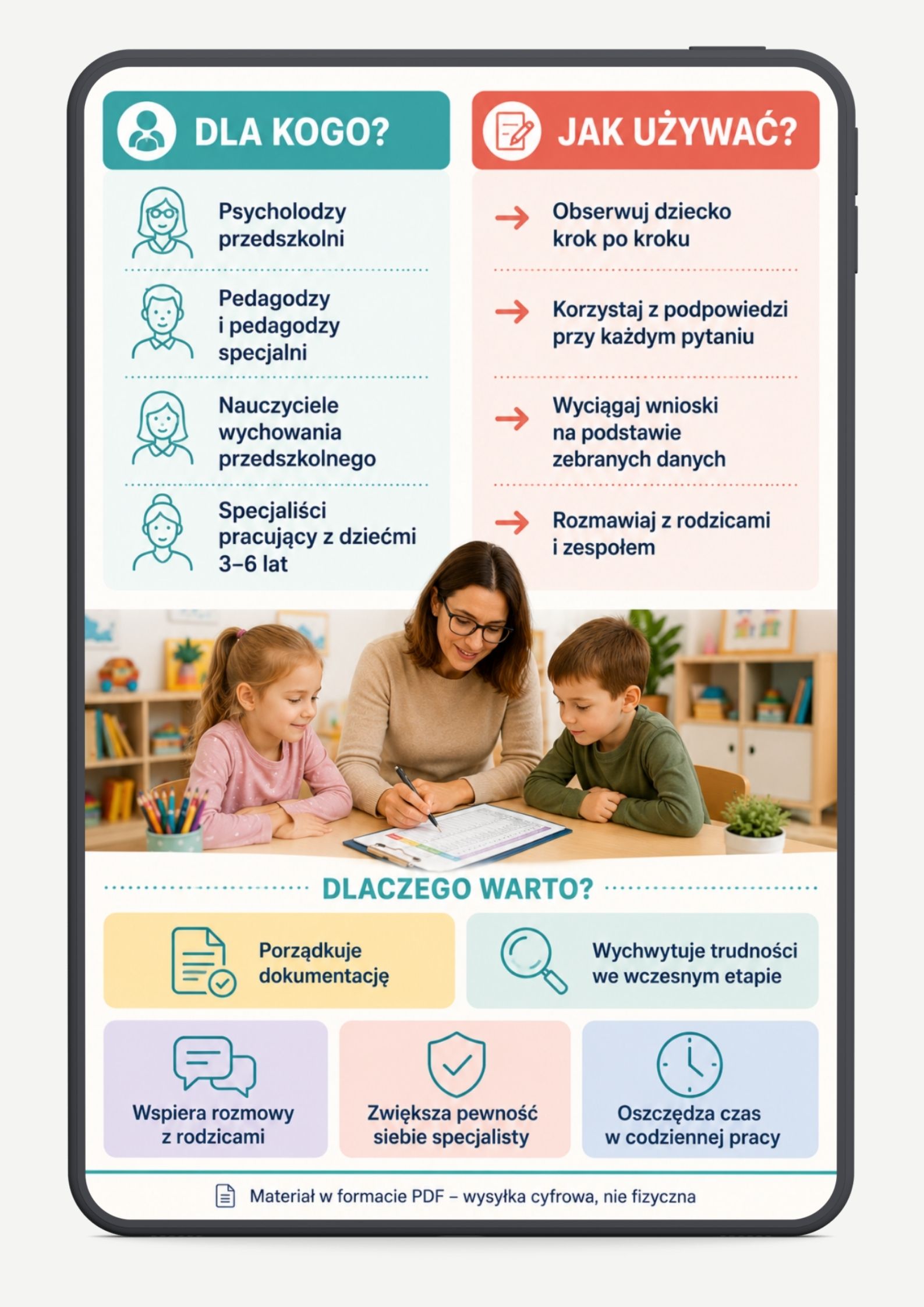 Karty obserwacji 3-6 lat dla kogo