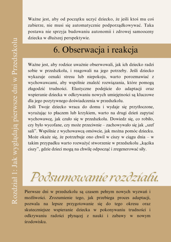 Adaptacja dziecka w przedszkolu - obrazek 4