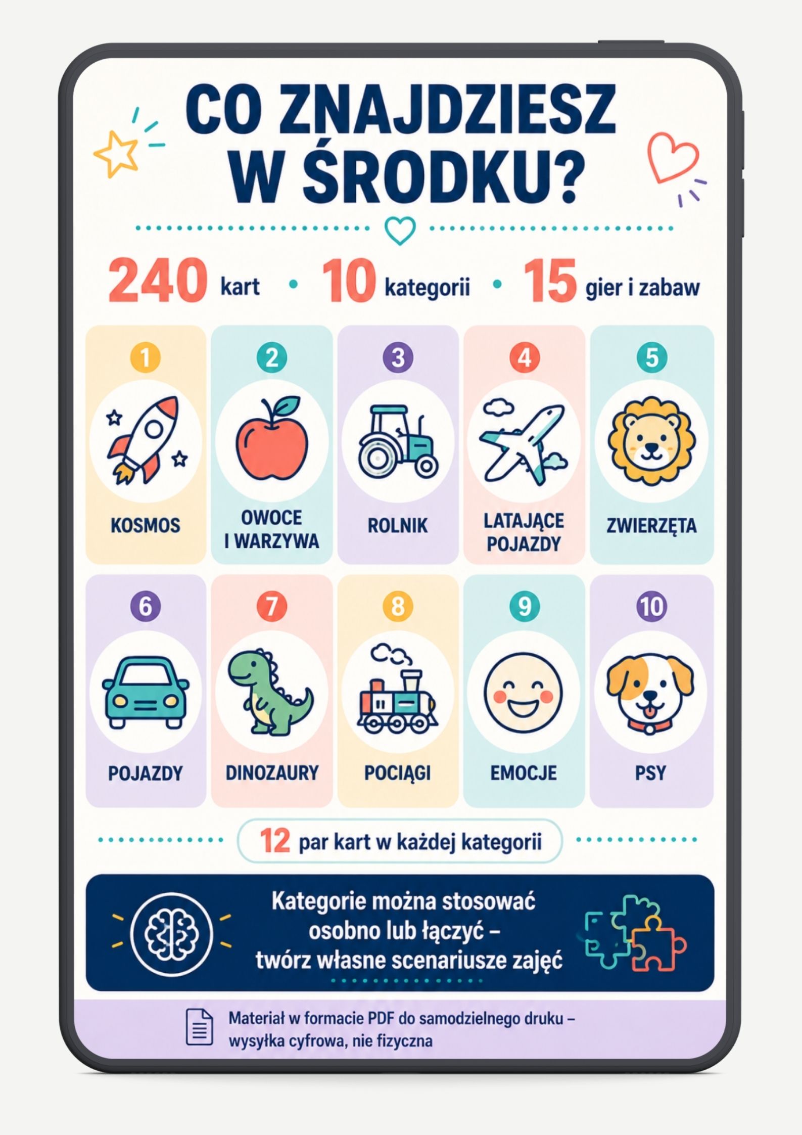 memory co znajdziesz w środku