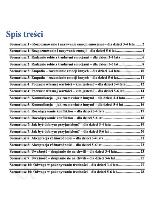 10 Scenariuszy zajęć dla Psychologa - obrazek 2