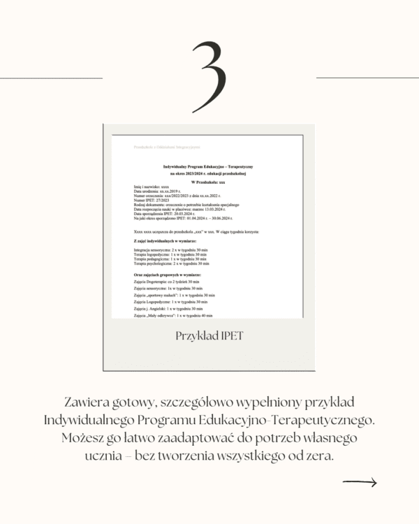 Przykład IPET