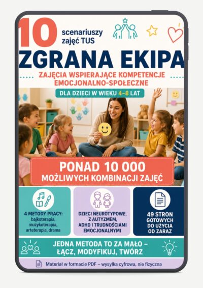 Zgrana ekipa scenariusze zajęć okładka