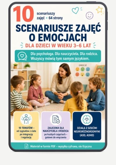 emocje scenariusze zajęć okładka